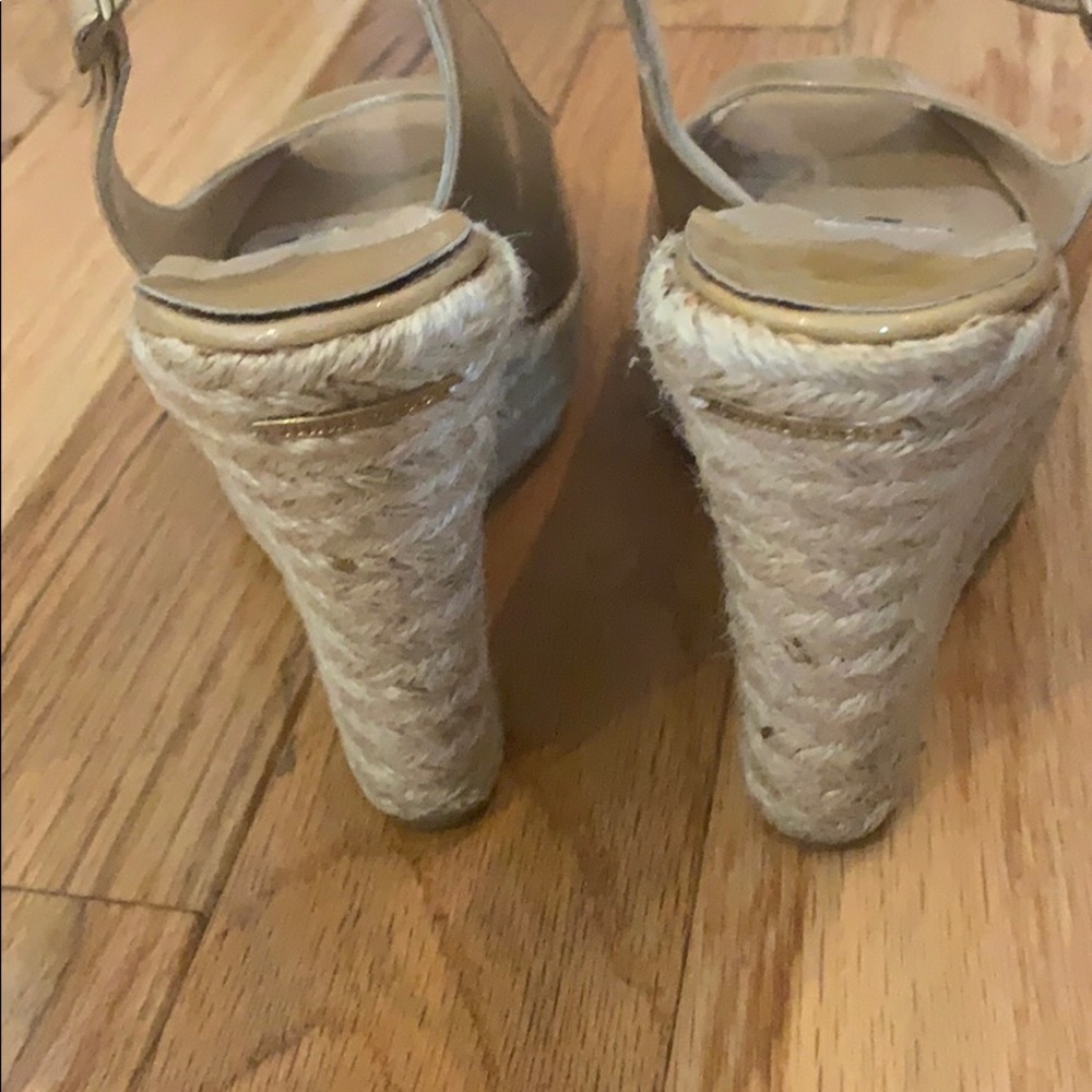 Jimmy Choo Beige Wedge - Picture 3 of 4